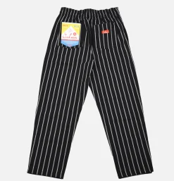 COOKMAN Chef Pant Duck Stripe Black* Works Pant