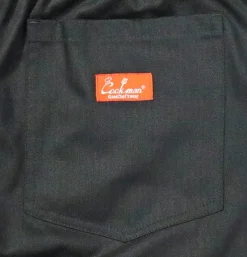 COOKMAN Chef Pant Herringbone Black* Works Pant