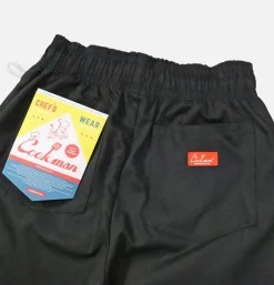 COOKMAN Chef Pant Herringbone Black* Works Pant