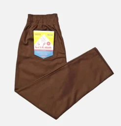 COOKMAN Chef Pant Herringbone Chocolat* Works Pant