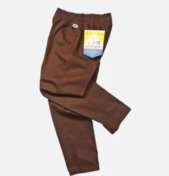 COOKMAN Chef Pant Herringbone Chocolat* Works Pant