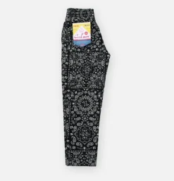 COOKMAN Chef Pant Paisley Black* Works Pant