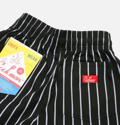 COOKMAN Chef Pant Stripe Black* Works Pant