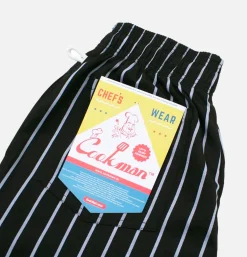 COOKMAN Chef Pant Stripe Black* Works Pant