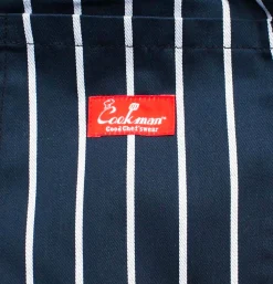 COOKMAN Chef Pant Stripe Navy* Works Pant