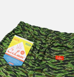 COOKMAN Chef Short Camo Green* Shorts