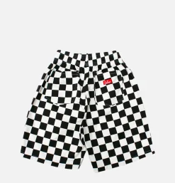 COOKMAN Chef Short Checker Black* Shorts