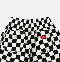 COOKMAN Chef Short Checker Black* Shorts