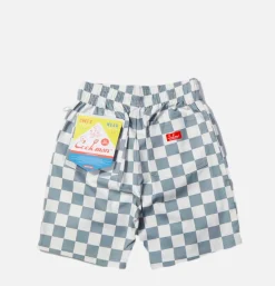 COOKMAN Chef Short Checker Gray* Shorts