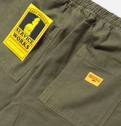 SERVICE WORKS Chef Short Olive* Shorts