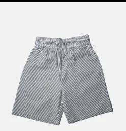 COOKMAN Chef Short Seersucker Navy* Shorts