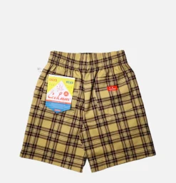 COOKMAN Chef Short Tartan Beige* Shorts