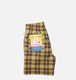 COOKMAN Chef Short Tartan Beige* Shorts