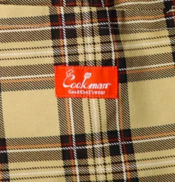 COOKMAN Chef Short Tartan Beige* Shorts