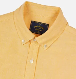 PORTUGUESE FLANNEL Chemise Belavista Yellow* Shirts & Polos