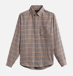 PORTUGUESE FLANNEL Chemise Singer Bordeaux* Shirts & Polos