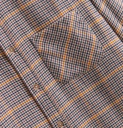 PORTUGUESE FLANNEL Chemise Singer Bordeaux* Shirts & Polos