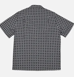 PORTUGUESE FLANNEL Chemise Tile White Navy* Shirts & Polos