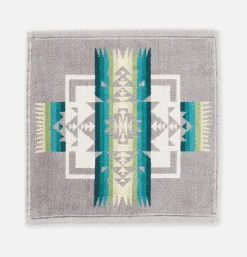 PENDLETON Chief Jacquard Face Towel Grey* Maison
