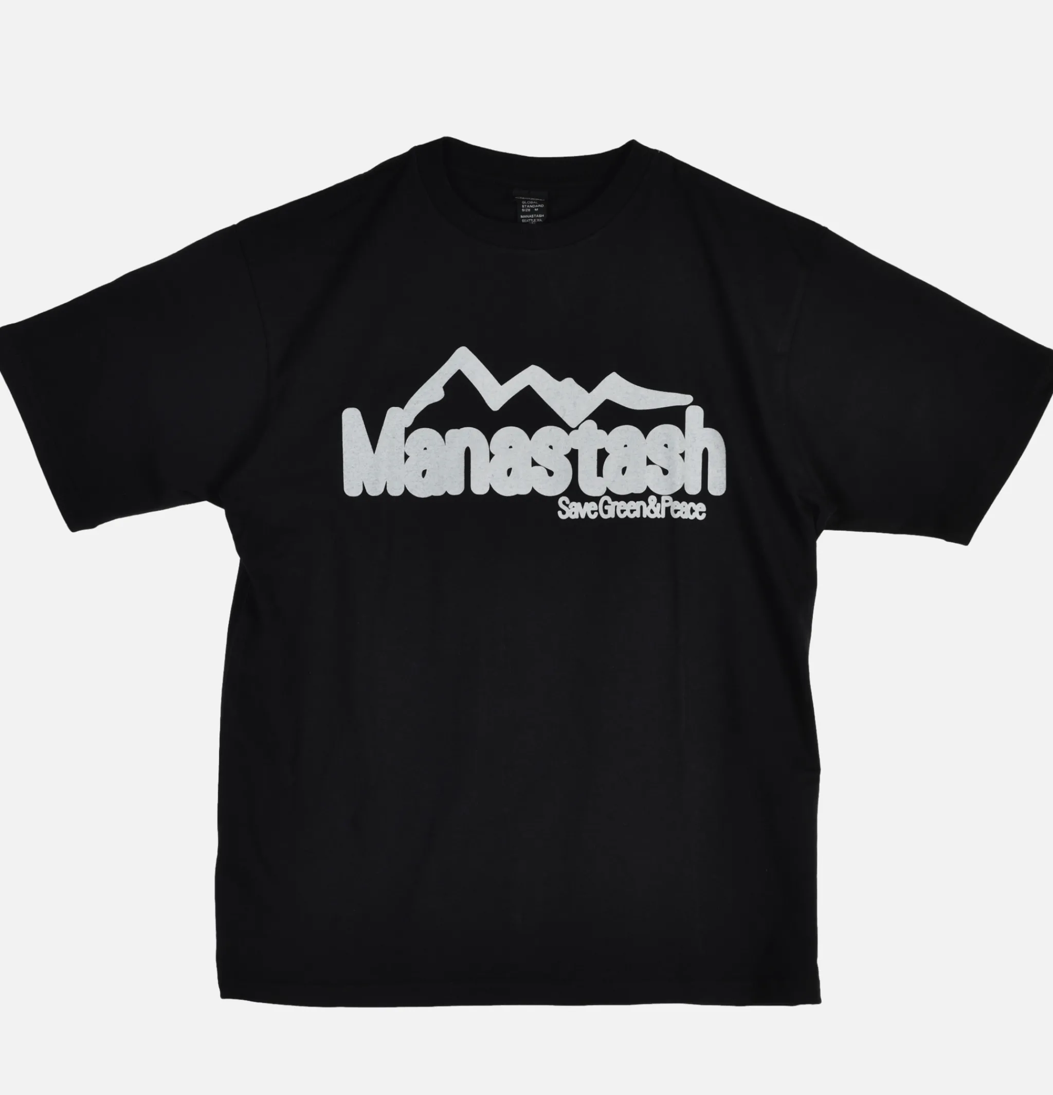 MANASTASH Citee Polepole Black* T-shirts