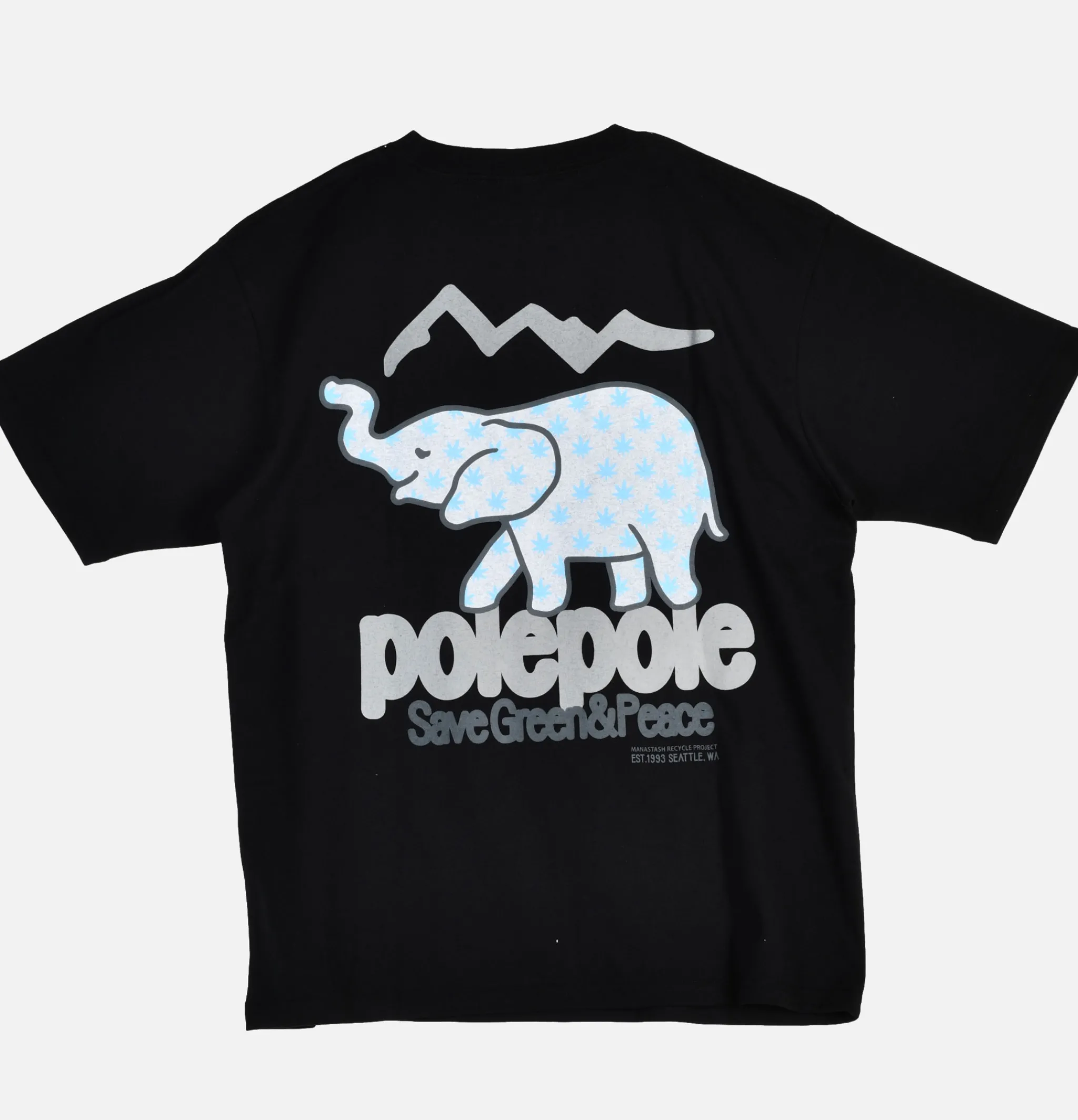 MANASTASH Citee Polepole Black* T-shirts