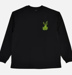 MANASTASH Citee Rabbit Ls Black* T-shirts