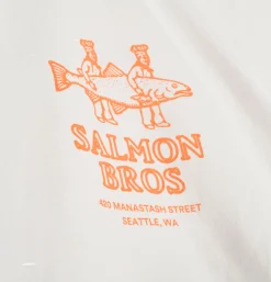MANASTASH Citee Salmon White* T-shirts