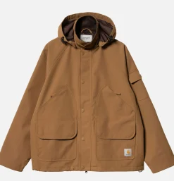 CARHARTT WIP Clarton Jacket Hamilton Brown* Veste