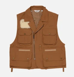 WOOLRICH Classic Fishing Vest Beige* Coats & Jackets