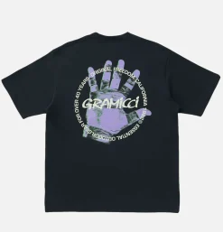 GRAMICCI Climbers Hand Tee Vintage Black* T-shirts