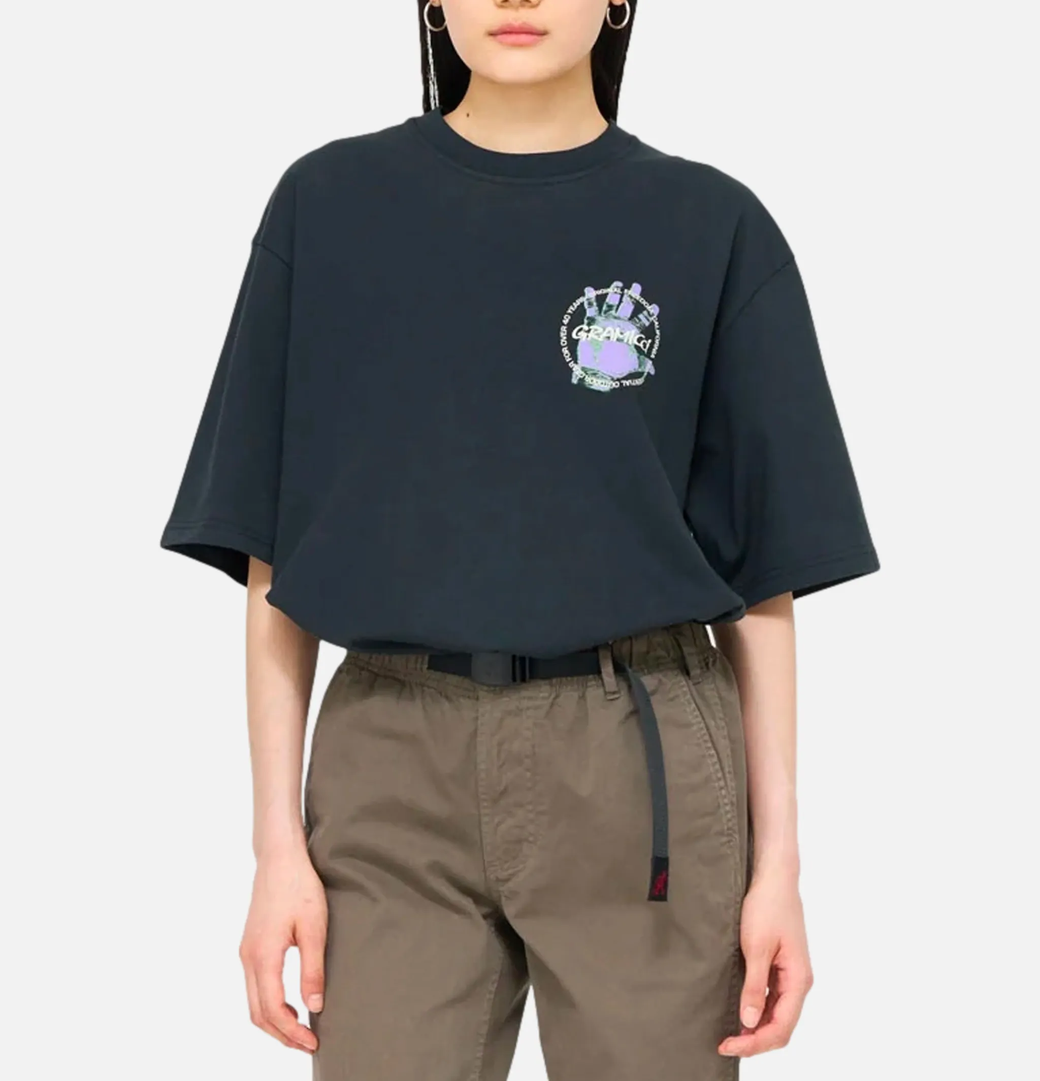 GRAMICCI Climbers Hand Tee Vintage Black* T-shirts