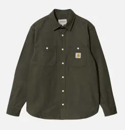 CARHARTT WIP Clink Cypress shirt* Shirts & Polos