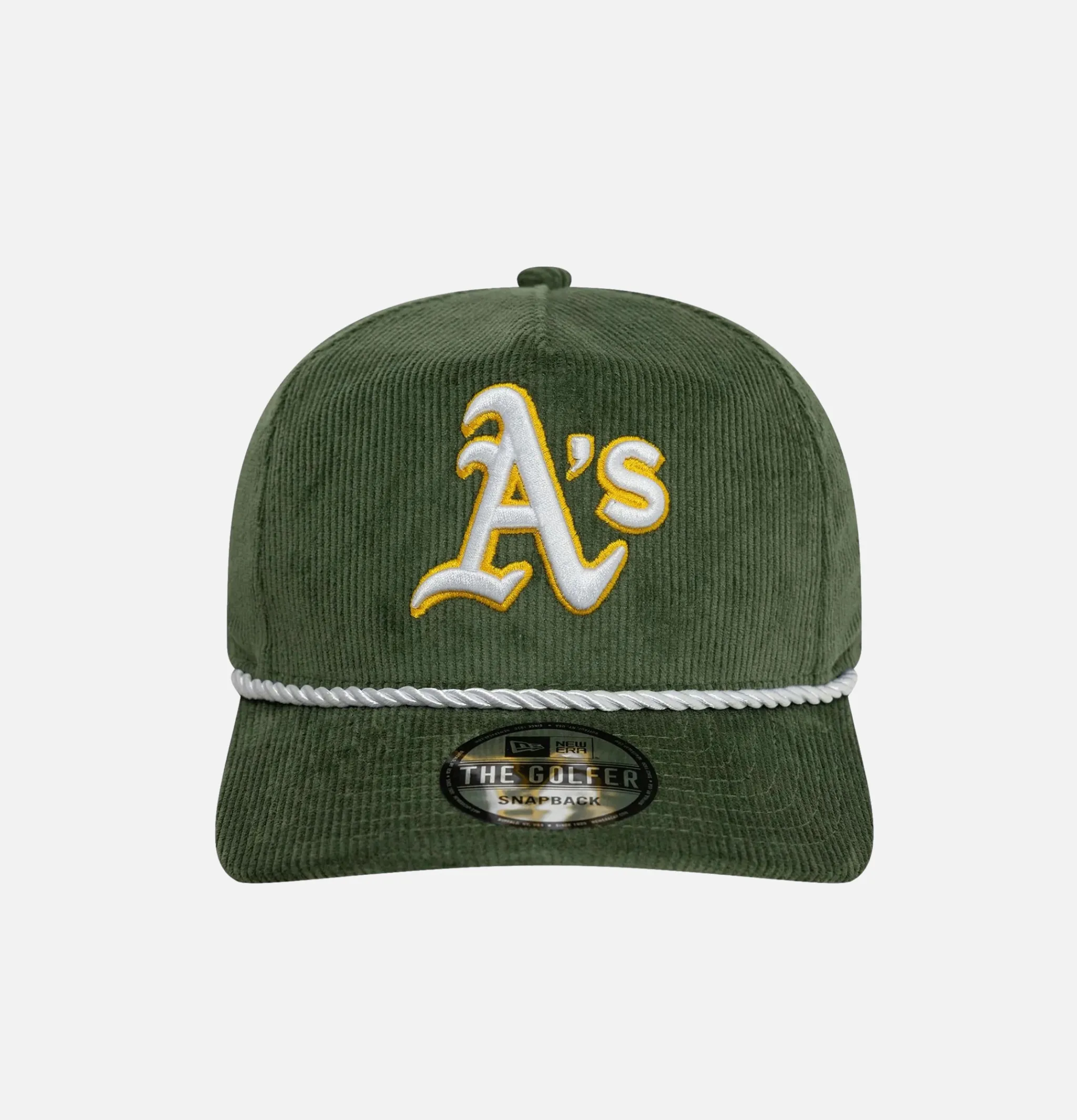 NEW ERA Cord Pc Golfer Oak Athletics Dark Green* Caps & Hats