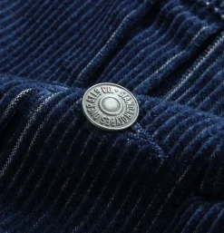 STANDARD TYPES Corduroy Collar Jacket Denim* Veste