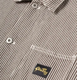 STAN RAY USA Coverall Jacket Hickory Black* Coats & Jackets