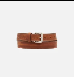 IL BISONTE Cowhide Belt Chocolat* Belts
