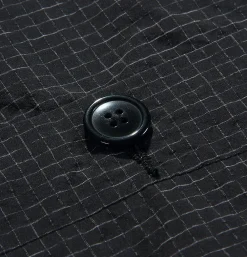 STANDARD TYPES Cropped Work Jacket Check Black* Veste