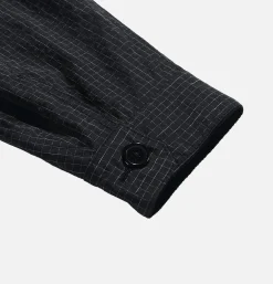 STANDARD TYPES Cropped Work Jacket Check Black* Veste