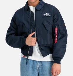 ALPHA INDUSTRIES Cwu 45 Jacket Navy* Veste