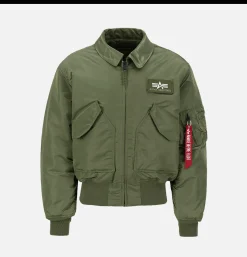 ALPHA INDUSTRIES Cwu 45 Jacket Sage Green* Veste|Coats & Jackets