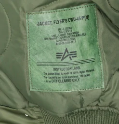 ALPHA INDUSTRIES Cwu 45 Jacket Sage Green* Veste|Coats & Jackets