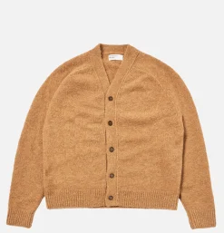 UNIVERSAL WORKS David Cardigan Sand* Knitwear