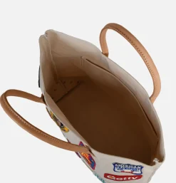 HERITAGE LEATHER COMPANY Daytote With Vintage Patches* Tote-bags