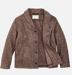 FILSON Decatur Island Wool Brown* Veste|Coats & Jackets