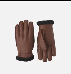 HESTRA Deerskin Gloves Chocolat* Gloves • Beanies • Scarves