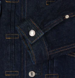 EDWIN Denim Jacket 14oz Kurabo Red* Veste