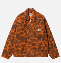 CARHARTT WIP Detroit Jacket Camo Duck Tumeric* Veste