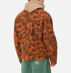 CARHARTT WIP Detroit Jacket Camo Duck Tumeric* Veste