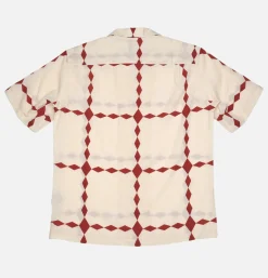 PORTUGUESE FLANNEL Diamonds Ecru Shirt* Shirts & Polos