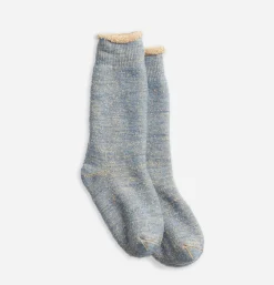 ROTOTO Double Face Bluebrown* Socks
